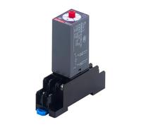 ISIRYK Time relay Time Relay H3Y-2/4 Power-on Delay AC220V Silver Contact Small Time Relay DC24V 12V(H3Y-2/220VAC/5Swithoutbase)