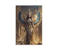 Isis Egyptian Goddess Poster Egyptian Art Print Artworks Picture Print Poster Wall Art Painting Canvas Decor Home Posters 24x36inch(60x90cm)