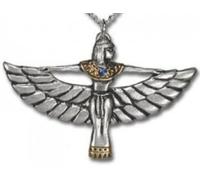 Isis for Magical Inspiration - Amulet Necklace - Jewels of Atum-Ra - Ancient Egypt Collection