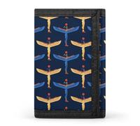 Isis Goddess Life and Magic in Egyptian Wallet for Men Trifold Wallets Credit Card Holder Minimalist Front Pocket for Women