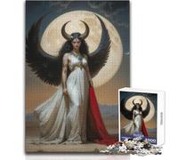 Isis︰ Mother of Magic And Mysteries Puzzles for Teenagers 1000 Pieces Problem Solving Educational Fun Wonderful Thoughtful Present Option Size 50x75cm