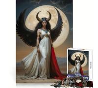 Isis︰ Mother of Magic And Mysteries Teenagers 1000 Piece Jigsaw Puzzle Recreational Game Clean Joint Pattern Assemble Home Display (38x52cm)