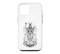 Isis Winged Goddess Ancient Egyptian Monochrome Myth Art Case for iPhone 12/12 Pro