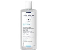 ISISPHARMA SENSYLIA AQUA 400 ml - Micellar water Cleansing Solution - Soothes feelings of discomfort - Sensitive and Dehydrated Skin - Makeup remover and Glass skin Effect -Made in France