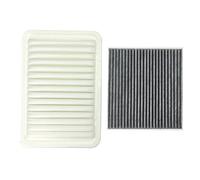 ISJRJF Air Filter Engine Air Filter 17801-28030 + AC Cabin Filter 87139-0N010 Fit For TOYOTA CAMRY 2006-2018 VENZA 2.7L Car Air Engine Air Filters(1 Air and 1 Cabin)