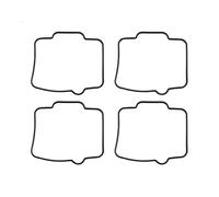 ISJRJF Aluminum Alloy Carb Fit For K-eihin PJ Vergaser 33 35 36 38 39 40 41 Motorcycle Carburetor Carb Float Bowl Gasket Seal Part Repair Kit(4 PCS)