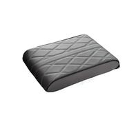 ISJRJF Car Armrests Car Armrest Organizer PU Leather Car Armrest Mat Center Console Arm Rest Protection Cushion Universal Auto Armrests Storage Box Cover Pad(16CM-Grey)