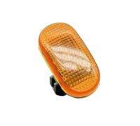 ISJRJF Car Lamp Hoods 1pc Fit For Suzuki Wagon R Fender Turn Signal Sidelight Side Light Lamp Car Exterior Accessories(Chrome Left 1 Set)