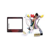 ISJRJF Car Radio Frame 9INCH Car Frame Fascia Fit For Mitsubishi Outlander 3 2012-2018 Adapter Canbus Box Decoder Cable Radio Dash Front Panel Frame(XP-XB-021 RP5-MT-002)
