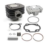 ISJRJF Motorbike Engine Rebuild Kits 47mm 70cc Big Bore Cylinder Rebuild Kit Fit For Yamaha Jog Vino 2 Zuma Stroke 50cc Scooter Cylinder Piston Kit