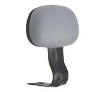 ISJRJF Motorcycle Sissy Bar Motorbike Backrest Pad Sissy Bar Electric Rear Seat Backrest Replace(Grey)