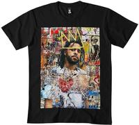 IskadO J Cole Portrait Classic t-Shirt 7DMN Black L