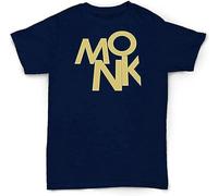 IskadO Thelonious Monk T Shirt Jazz Miles Davis Coltrane Soul Blues Vinyl, Blue Note LP XXL