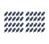 ISKDJBJG Aquarium Fish Tank Mineral Bubble Air Stone Oxygen Diffuser Gray 24mm X 15mm 40 Pcs