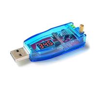 ISKDJBJG DC-DC 5V to 3.3V 9V 12V 24V USB Step UP/Down Power Supply Module Adjustable Boost Buck Converter Out DC 1.0V-24V Red
