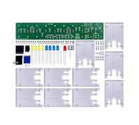 ISKDJBJG DIY Sound Control LED Music Spectrum Electronic Kit Column Audio Display PCB Soldering Practice Kit LM358 LM339