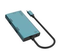 ISKDJBJG Game Video Capture Dongle USB-C Dock Station Expansion Screen USB to VGA Converter USB-C to -Compatible VGA Video