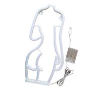 ISKDJBJG Neon Sign, Lady Back LED Neon Lights Signs for Wall Decor Battery and USB Powered Neon Sign for Bedroom Bar Man Cave