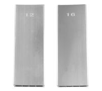 ISKDJBJG Two-Way Radius Sanding Block Aluminum Aolly Fret Leveling Fingerboard Luthier Tool Guitar Bass Sanding Beam (12-16)