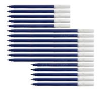 iSketchO Felt Tip Colouring Pens, BLUE, Pack of 24, Fibre Felt Tip Pen, Ideal for Write Draw Sketch Mark Pens, Safe Non-Toxic, School Office Home Use, iZOFAX