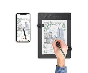 iskn TS3 E1 Repaper - Pencil & Paper Graphics Tablet with 8192 Pressure Levels - Faber-Castell Limited Edition, Black