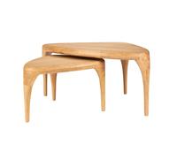 Isla Coffee Table Set of 2 - Natural