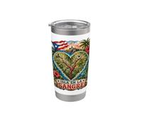 Isla En La Sangre Puerto Rico Stainless Steel Insulated Tumbler