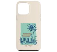 Isla Holbox Mexico Souvenir Yucatan Vintage Beach Art Case for iPhone 13 Pro Max
