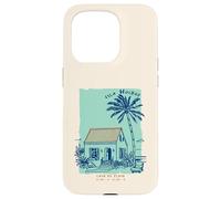 Isla Holbox Mexico Souvenir Yucatan Vintage Beach Art Case for iPhone 15 Pro