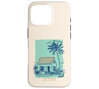 Isla Holbox Mexico Souvenir Yucatan Vintage Beach Art Case for iPhone 16 Pro
