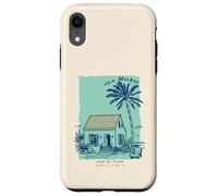 Isla Holbox Mexico Souvenir Yucatan Vintage Beach Art Case for iPhone XR