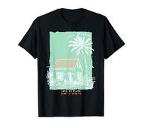 Isla Holbox Mexico Souvenir Yucatan Vintage Beach Art T-Shirt