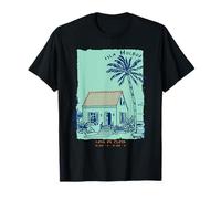 Isla Holbox Mexico Souvenir Yucatan Vintage Beach Art T-Shirt