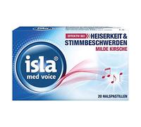isla med Voice milde Kirsche Halspastillen, 20 pcs. Pastilles