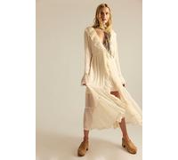 Isla Midi Dress at Free People in Bridal Blush, Size: Medium - female