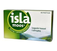 ISLA MOOS - 60 lozenges Soothing Cough and Hoarseness. The Product is Intended for use in Both Adults and Children.