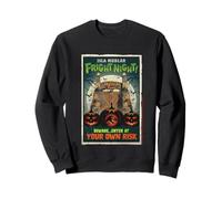 Isla Nublar Fright Night Jurassic Park Halloween Design Sweatshirt