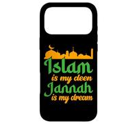 Islam Is My Deen Jannah Is My Dream Muslim Islamic Case for iPhone 17 Pro Max
