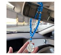 Islam quran AYATUL KURSI Car Rear View Mirror stainless steel Car Pendant Hanging