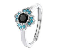 Islam Rings Men with Adjustable Opening, Simple Hand Jewellery, Japanese Style Ring, Couple Ring, Curtain Hook for Rings, Einheitsgröße, Metal, No Gemstone