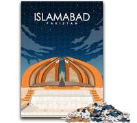 Islamabad Pakistan 1000 Piece Jigsaw Puzzles for Teenagers, Suitable for Ages 14 And Up Family Fun It Is Ideal As A Gift for The Whole Family 1000pcs(50x75cm)