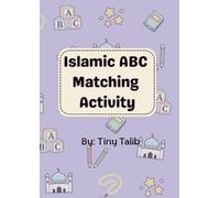 Islamic ABC Matching Activity Book for Kids: Preschool and Kindergarten Islamic Learning Book with Fun Matching Activities