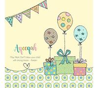 Islamic Aqeeqah, Aqeeqa, Aqiqah, Muslim Baby Card - New
