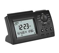 Islamic Azan Alarm Clock, Azan Clock Prayer Clock Muslim Azan Table Prayer Clock HA-3006, Black Color Digital Muslim Prayer Alarm Athan Islam for