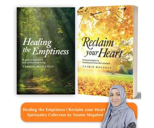 Islamic Book Bundle Yasmin Mogahed - Reclaim Your Heart / Healing the Emptiness
