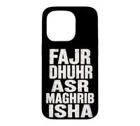 Islamic Call To Prayer Fajr Dhuhr Asr Maghrib Isha Muslim Case for iPhone 15 Pro