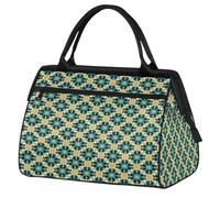 Islamic Ethnic Theme Travel Duffle Bag for Women Men Kids Boys Girls Weekend Overnight Bags 24 L Holdall Tote Cabin Bag for Sports Gym Yoga