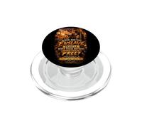 Islamic Freedom Quote Umar Ibn Al Khattab Arabic Calligraphy PopSockets PopGrip for MagSafe