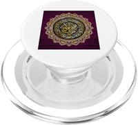 Islamic Geometric Art Bismillah & Surah Ikhlas PopSockets PopGrip for MagSafe