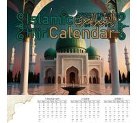 Islamic Hijri Calendar 1446: Muharram to Dhul Hijjah (July 2024 - June 2025) with Key Islamic Occasions and Year-at-a-Glance